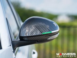 Alfa Romeo Giulia Mirror Covers - Carbon Fiber - Full Replacements - GTA Style